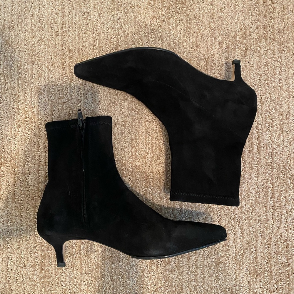 Kitten heels Black Ankle Boots
